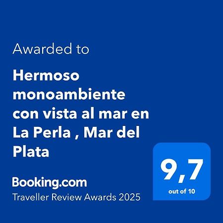Hermoso Monoambiente Con Vista Al Mar En La Perla , Мар дел Плата Екстериор снимка