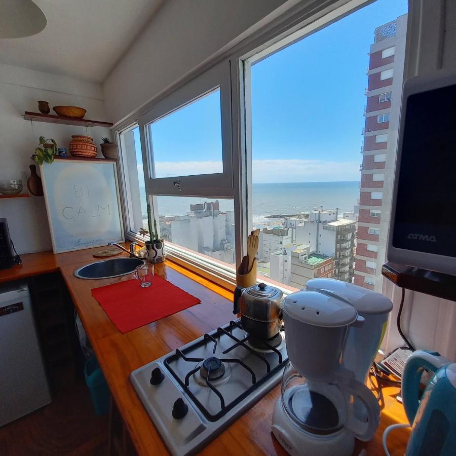 Hermoso Monoambiente Con Vista Al Mar En La Perla , Мар дел Плата Екстериор снимка